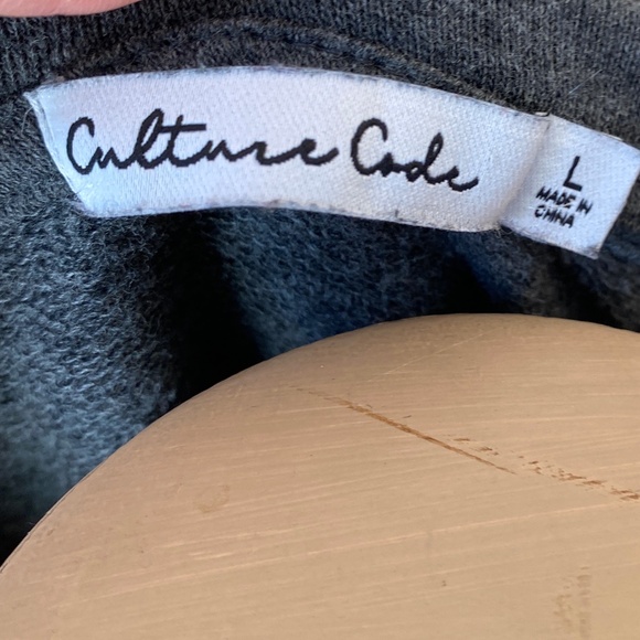 Culture Code Lightweight Charcoal Grey Sweater - Size L - Picture 11 of 11